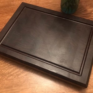 Custom, Made-To-Order Black Walnut Butcher Block. Design Your Own Endgrain Board!