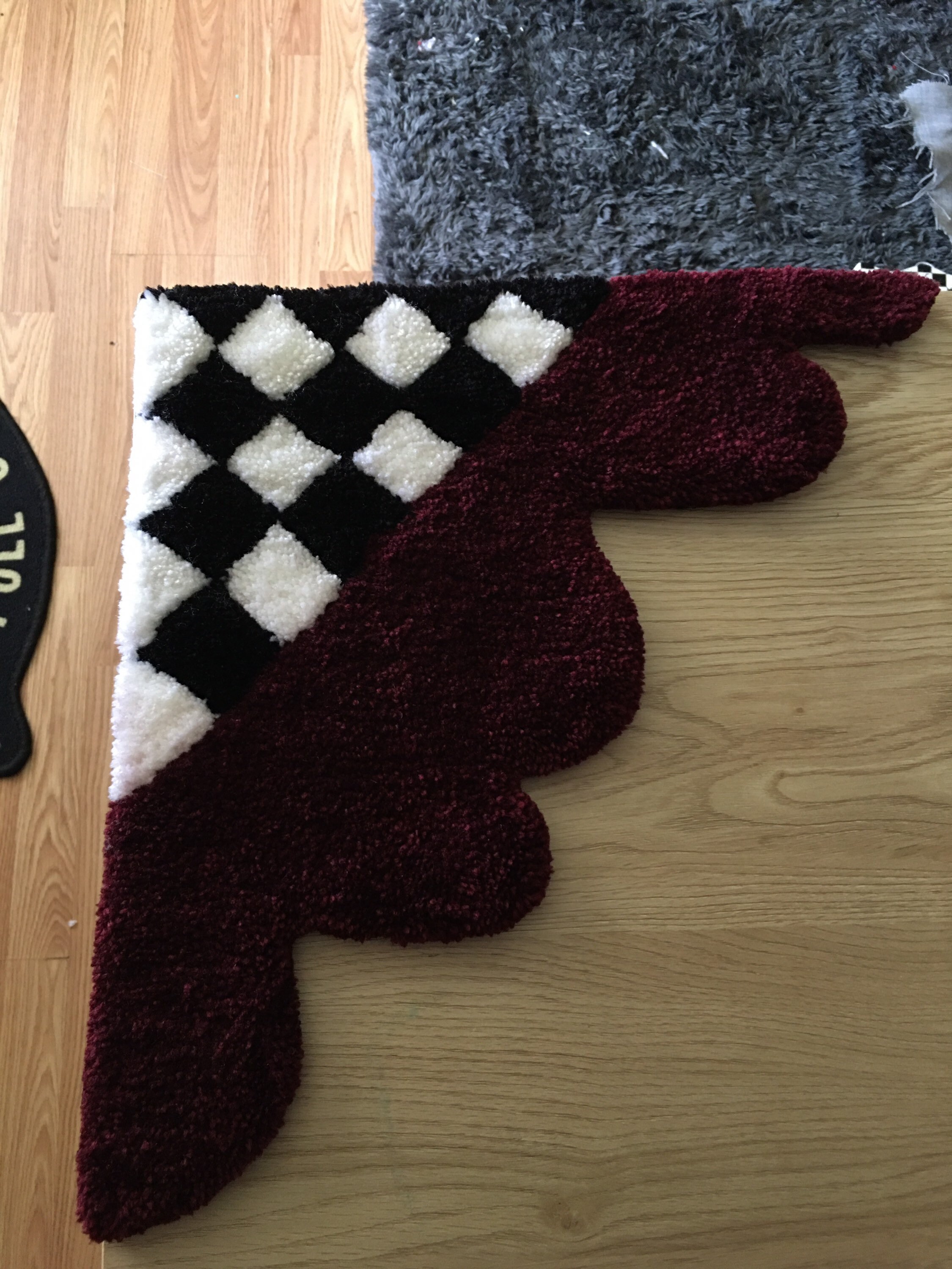 Small Corner Rugs Mini Corner Desk Rug - Etsy