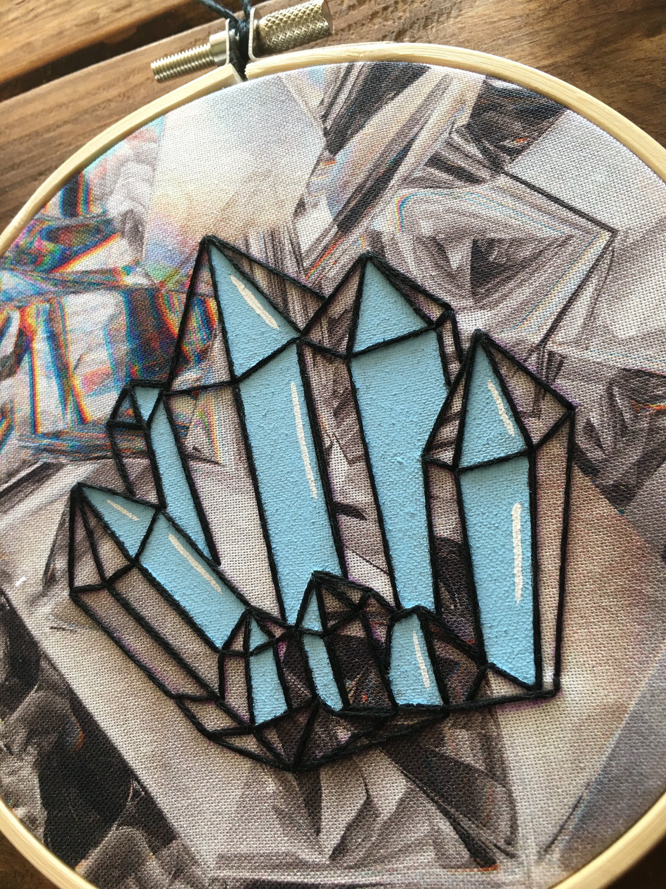 light blue crystals light blue crystals