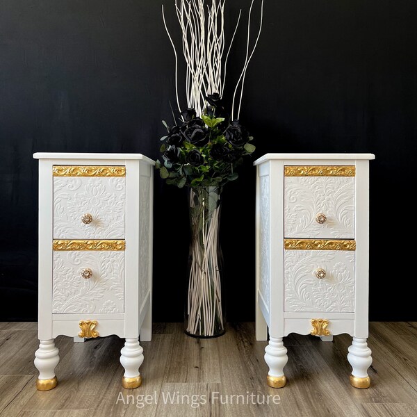 Tall Nightstands Etsy