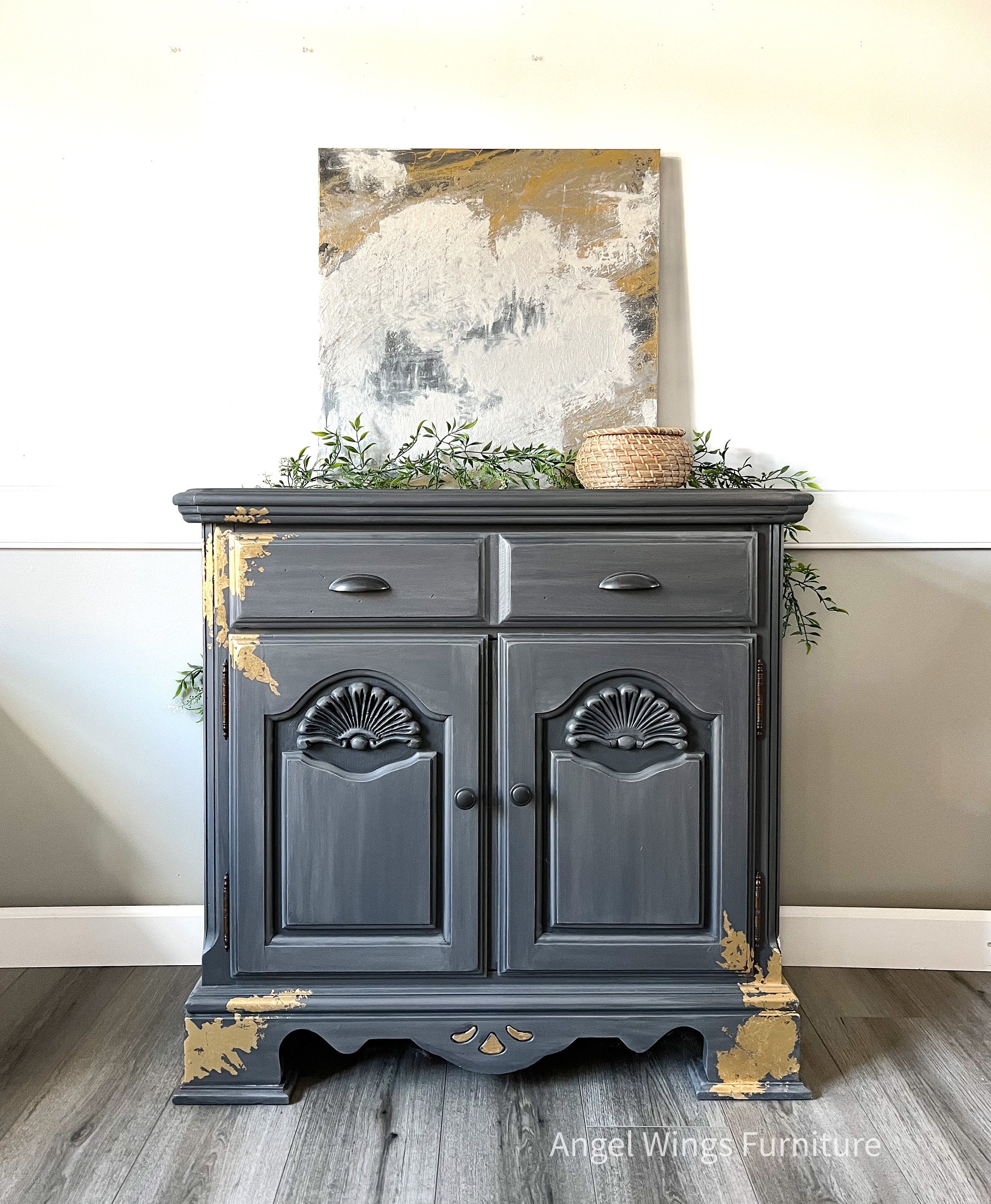 KINCAID FURNITURE Hunter's Run Collection Solid Oak Country French Style  22\, image size:2469x3000