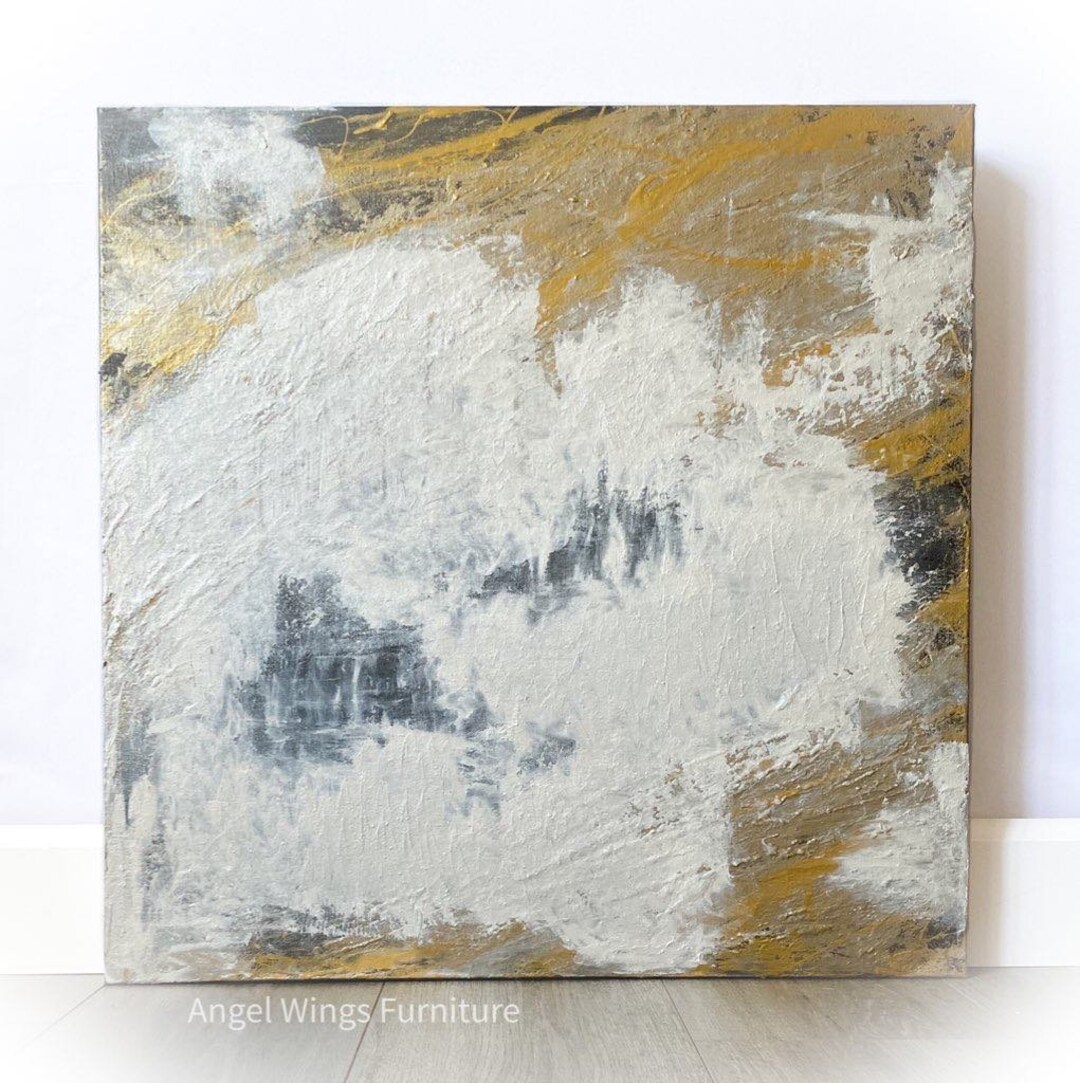 Abstract Wall Art. Mixed Media Decorative Painting. Original - Etsy