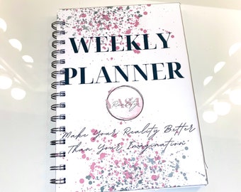 Blush A5 52 Week Executive Planner and Journal