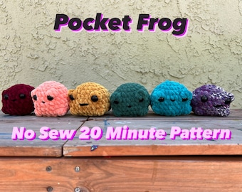 PATTERN ONLY-Pocket Frog