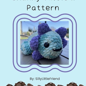 Chunky Axolotl Crochet Pattern