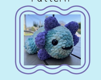 Chunky Axolotl Crochet Pattern
