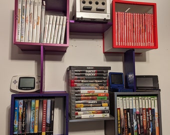 Estante de almacenamiento de videojuegos Archivo de impresión
