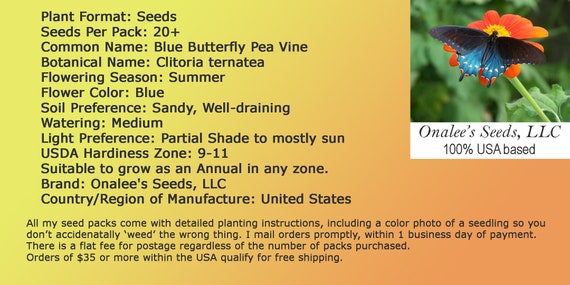 Long Butterfly Stamp - Colors For Earth, LLC