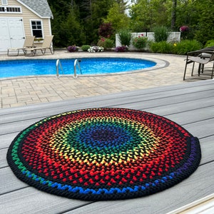 Hand Braided Rug - Etsy
