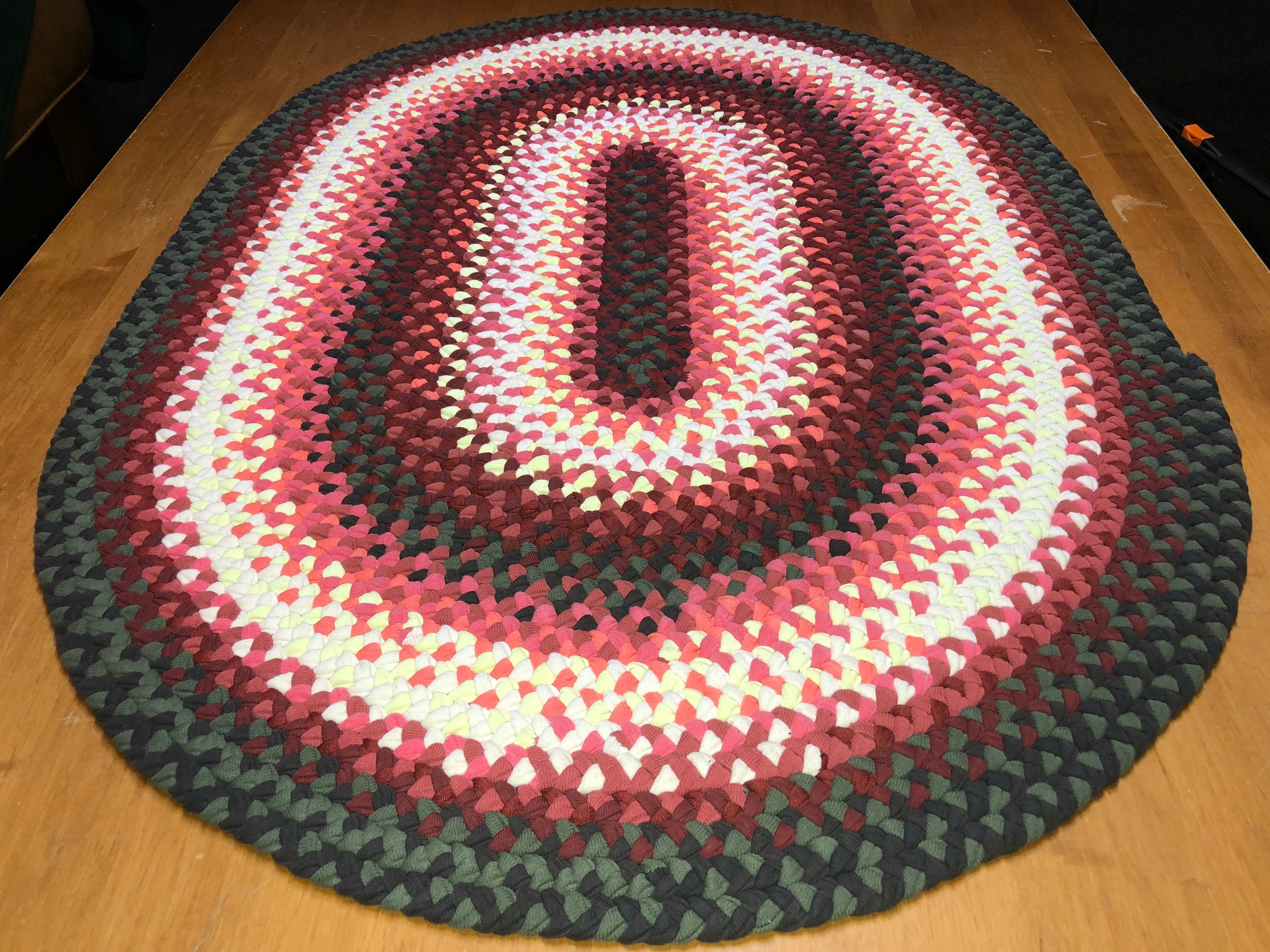 Hand Braided Rug Etsy
