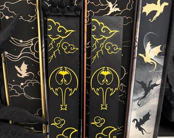 Dragon bookmark inspired by Fourth Wing