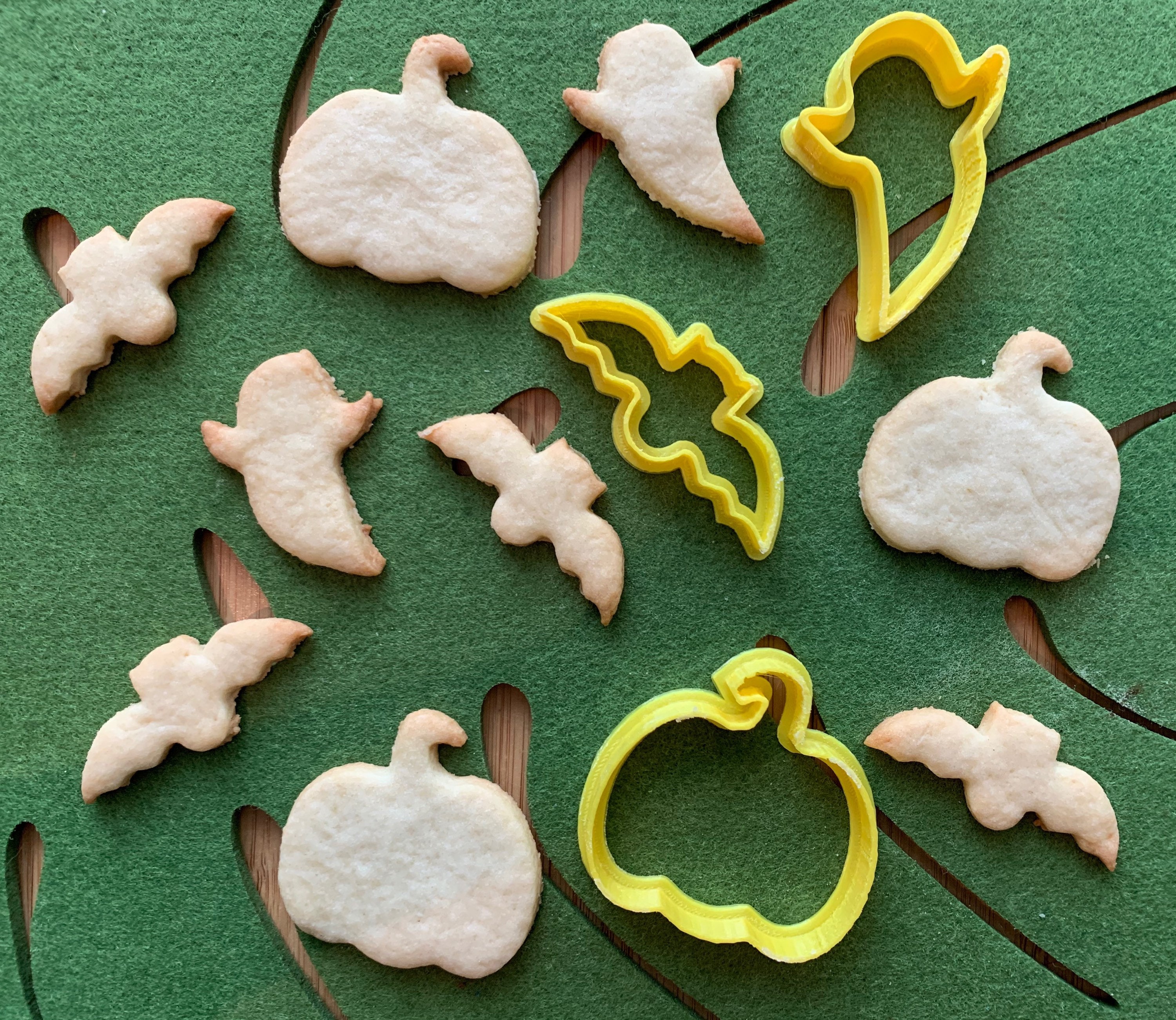 3D printed Halloween Cookie Cutter Set Halloween Ghost Etsy