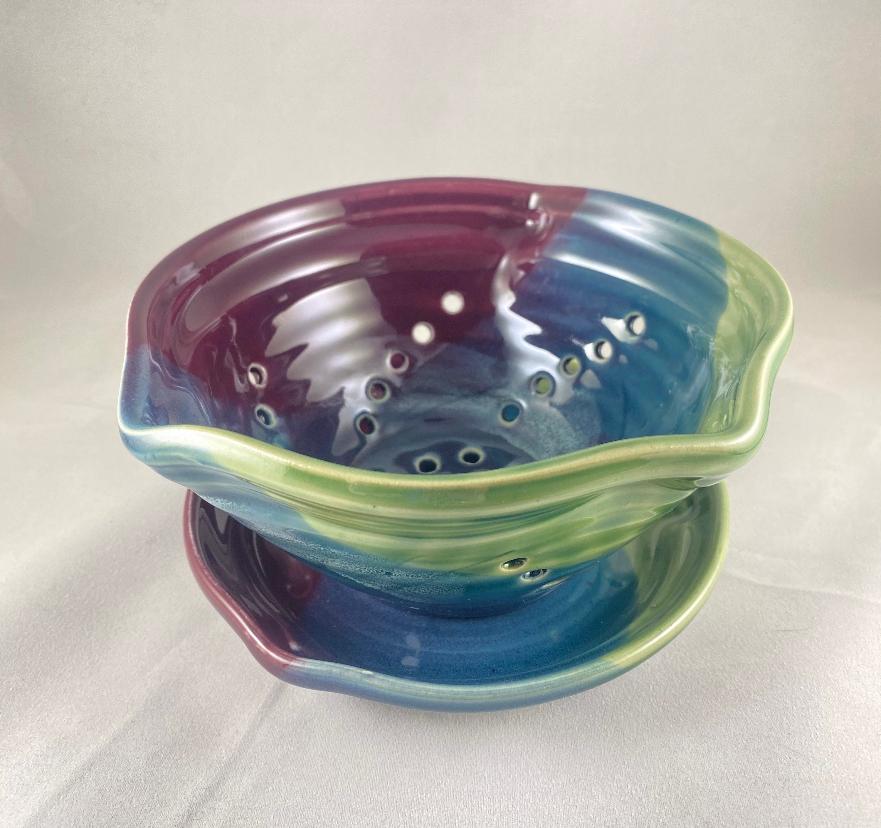 Ceramic Berry Bowl Medium Size Etsy