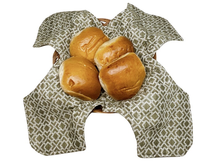 Bun Warmer, Bread Basket Liner, Bread Warmer, Bread Basket Linen