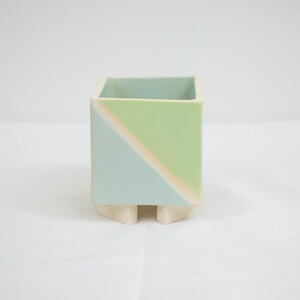 Rectangular Geometric Succulent Planter image 4