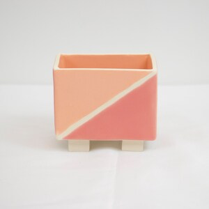 Rectangular Geometric Succulent Planter image 7