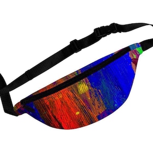 Fanny Pack Handmade Belt Bag travel bag Hemp bag For Running Walking, Festivals Colorful Waist Bag purse, credit card holder bags