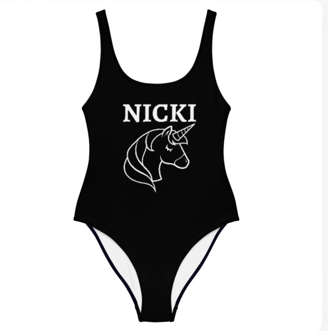 Nicki Custom Swimsuit Onepiece Swimsuits Etsy
