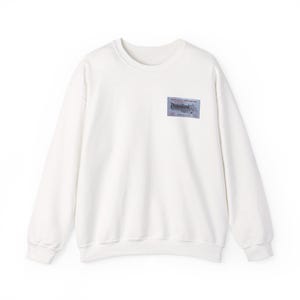 Vintage 1955 Disneyland Karte Grafik-Sweatshirt, Unisex Rundhalspullover, Retro Disneyland Ticket Design, Disney-Liebhaber-Geschenk, gemütlicher Winter