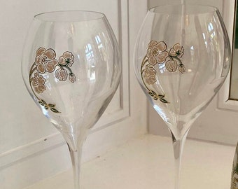 2 Perrier Jouet Belle Époque Grand Champagne Glasses, 41cl