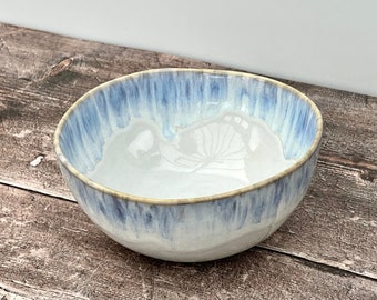 Blue Ria Stoneware Soup/Cereal Bowl, 16cm