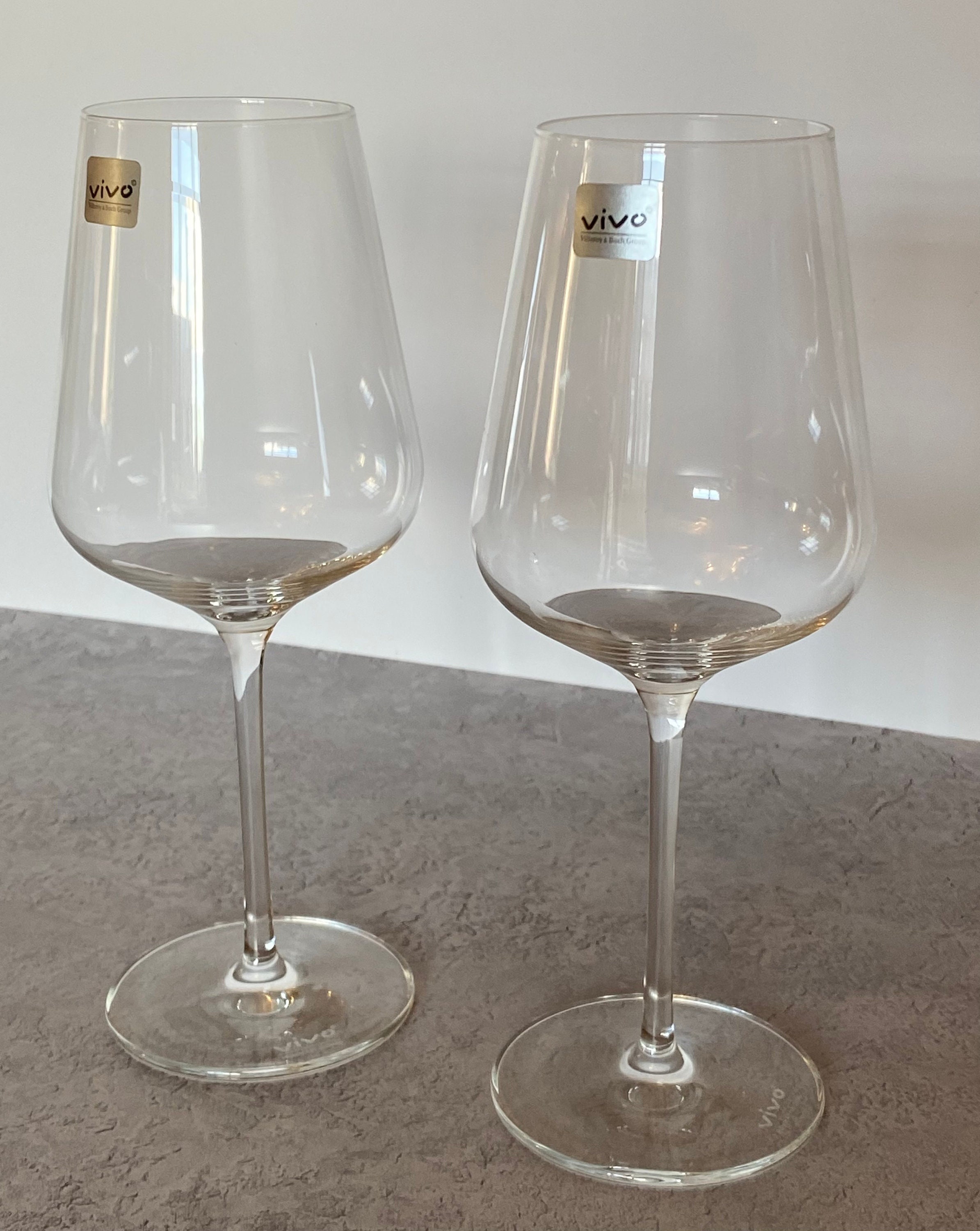Chromatisch Wetland Afdrukken Vivo by Villeroy & Boch Red Wine Glasses Set of 2 - Etsy