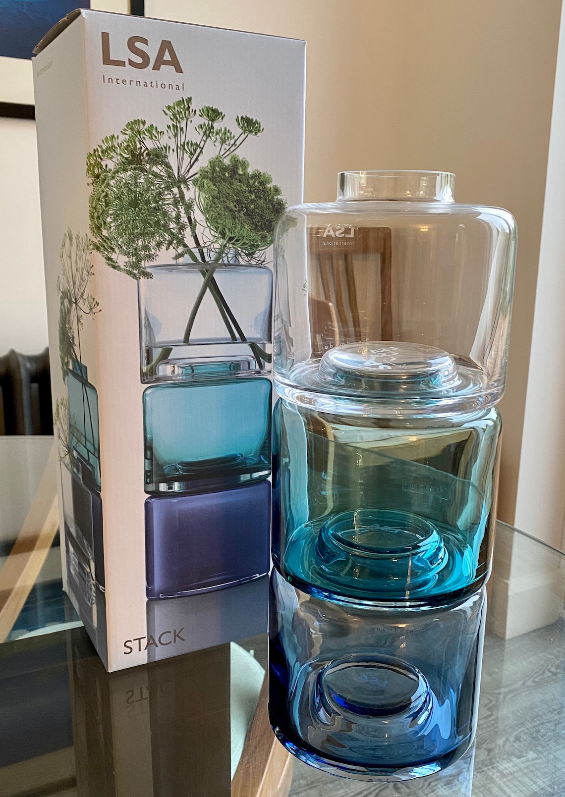 LSA International Vases 3 pieces Etsy