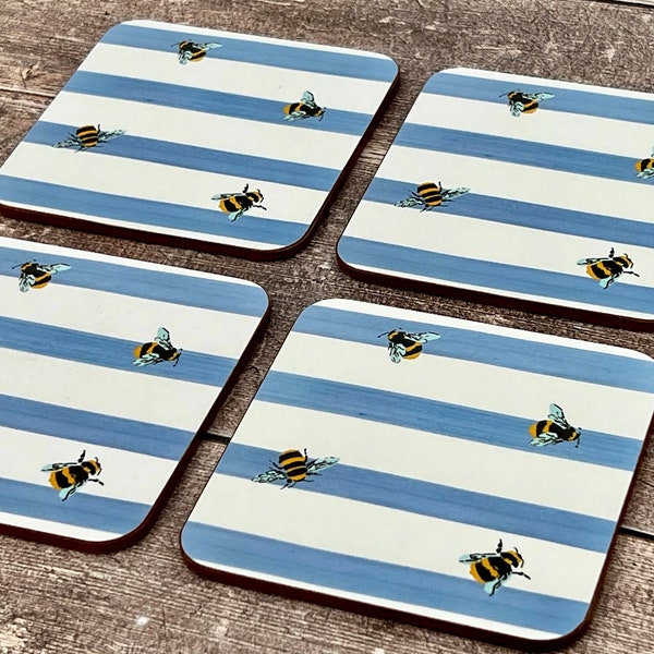Bee Coasters Etsy