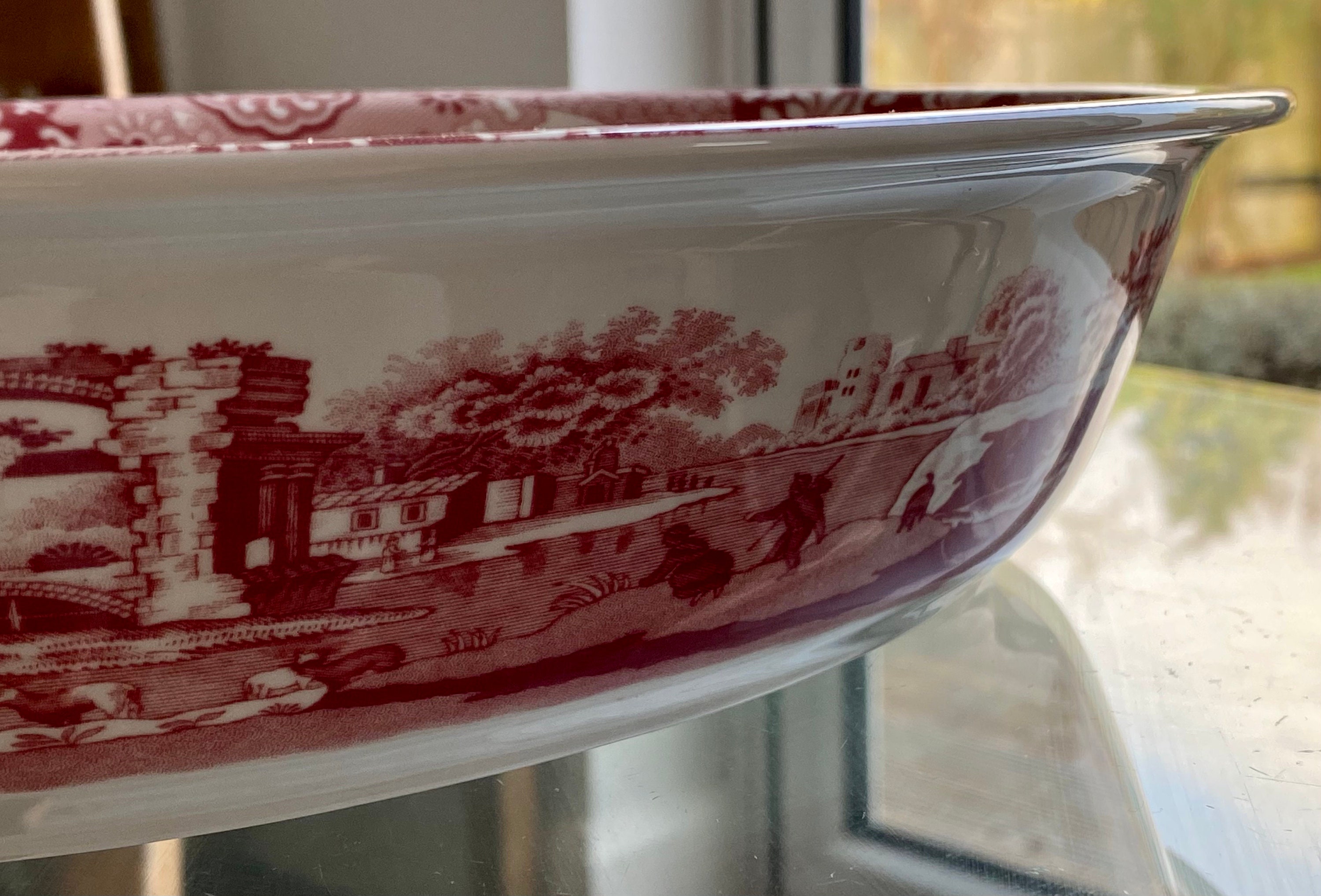 Spode Cranberry Italian Oval Baking Dish 32cm Etsy Australia