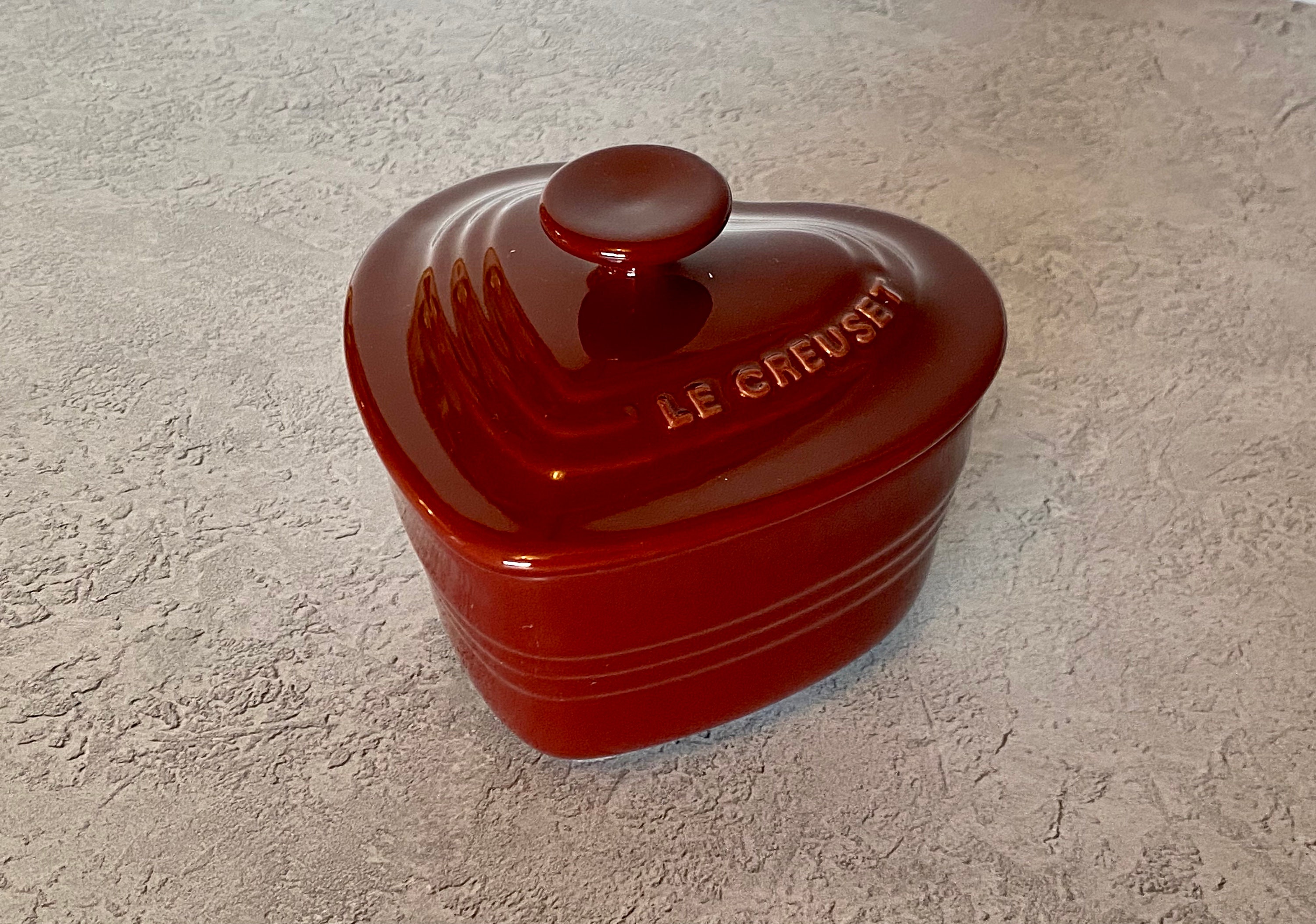 Ramekins & Soufflé Dishes Ramekins Red Le Creuset Stoneware Heart