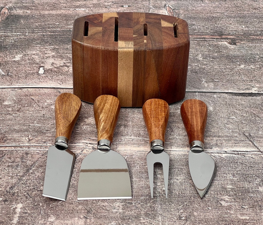 4 Piece Cheese Knife Set Etsy UK