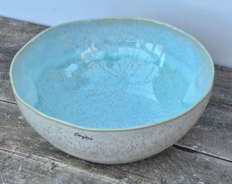 Sea Blue Design Serving Bowl, 28cm