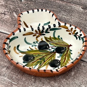 Small Olive Patterned Bowl, 13.5cm