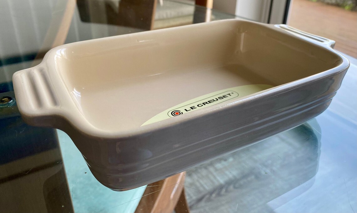 Le Creuset Small Grey Baking Dish 18cm x 12cm Etsy