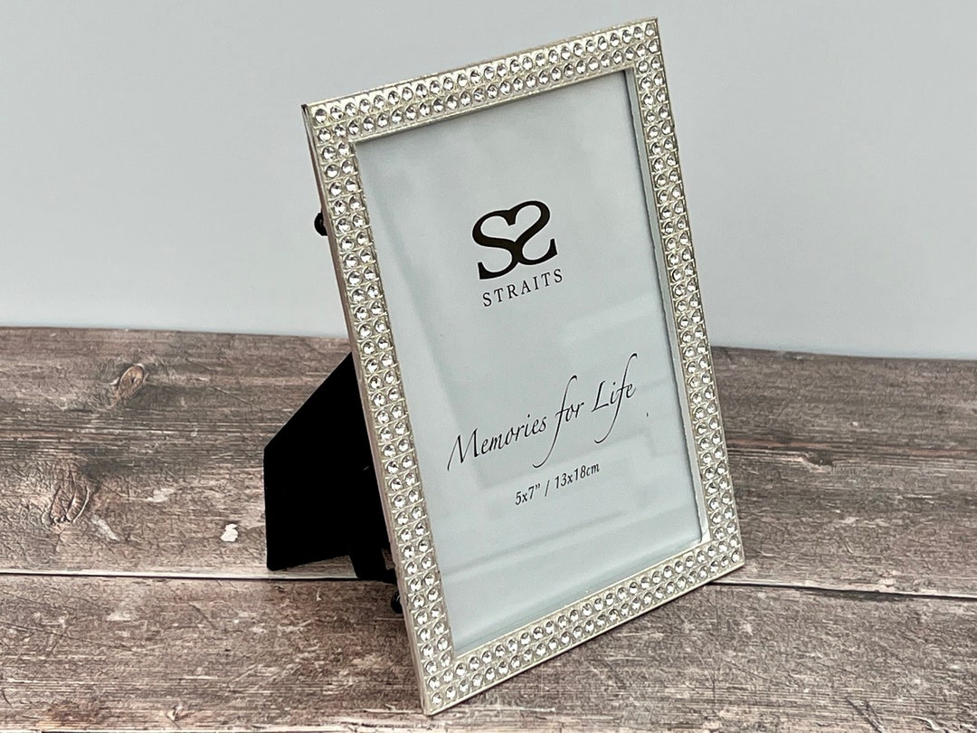 Jewel Embellished Ornate Photo Frame, 5 X 7 Etsy