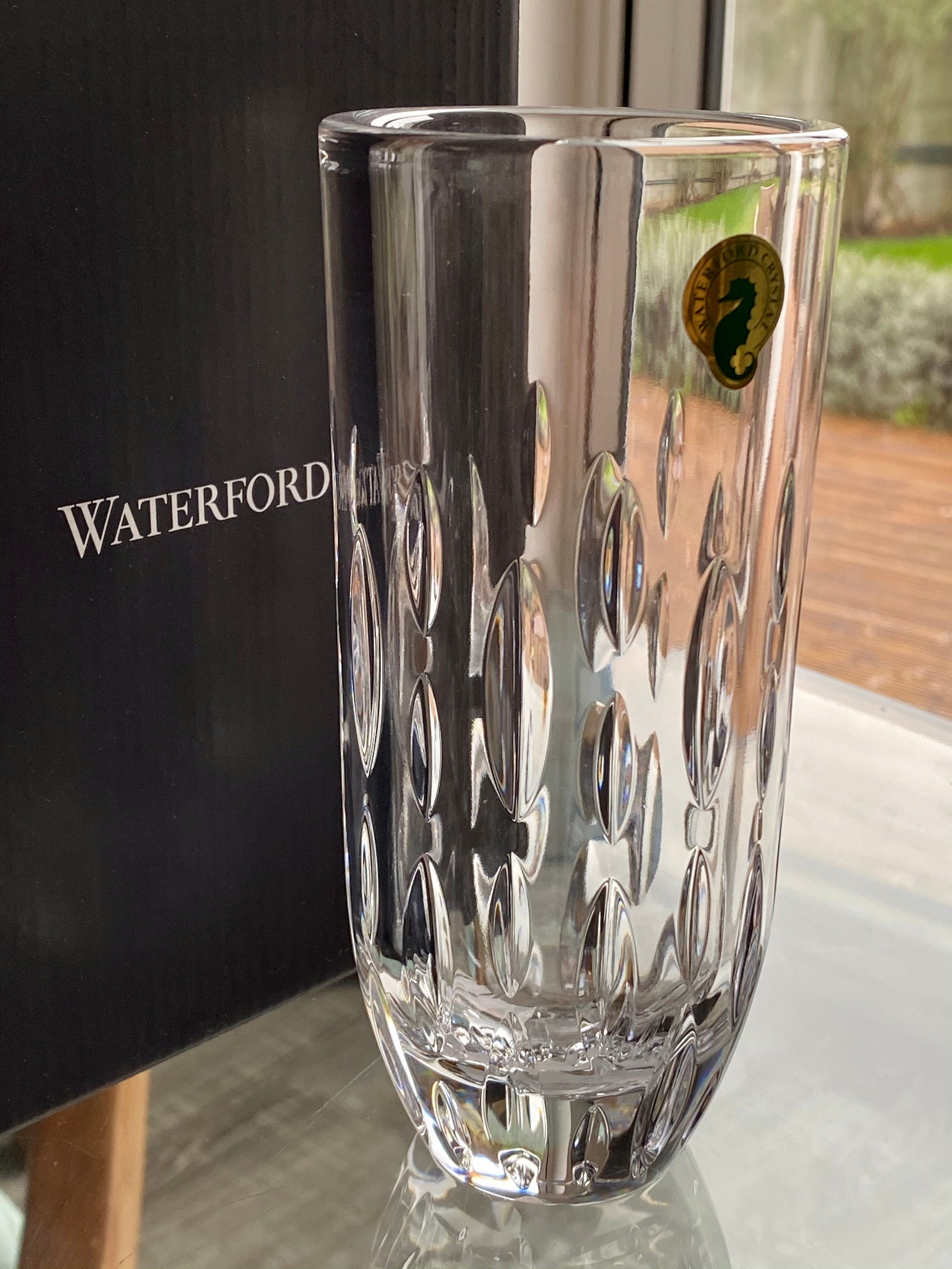 Waterford Enis Crystal Vase 16.5cms Etsy
