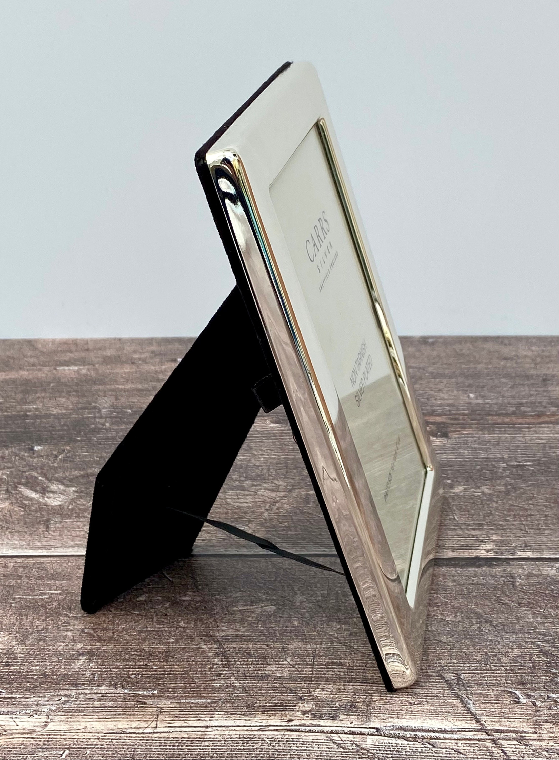 Carrs Silver Plated Nontarnish Photo Frame 4 X 6 Etsy UK