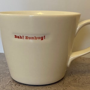 White ‘Bah! Humbug!’ Mug