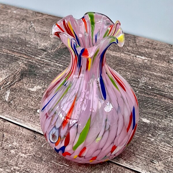 Murano Glass Vase Etsy UK