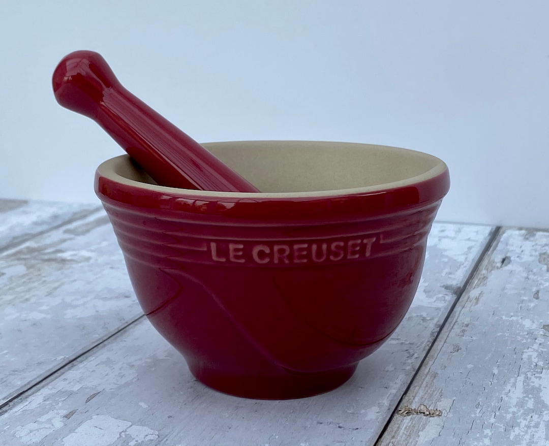 Le Creuset Rose Pink Pestle and Mortar Etsy