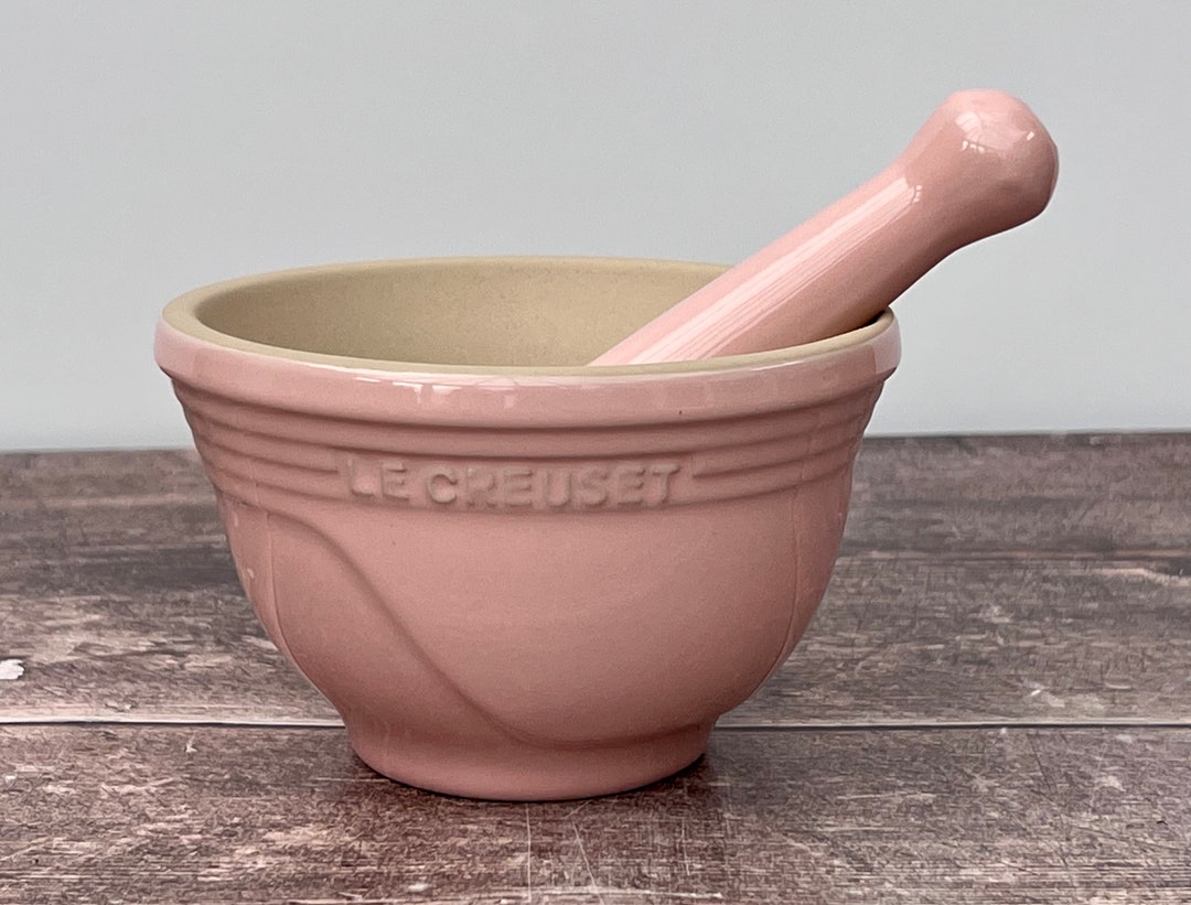 Le Creuset Pale Pink Pestle and Mortar Etsy
