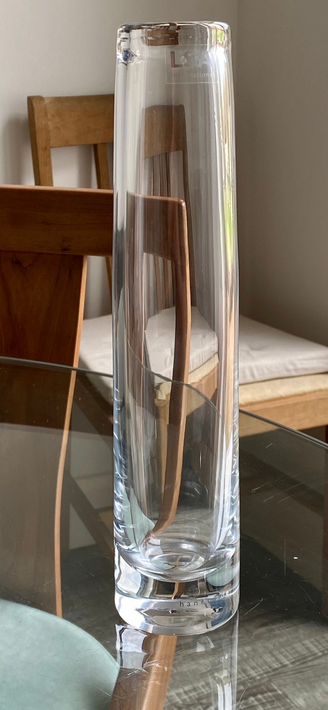 LSA Stems Glass Vase 30cm Etsy