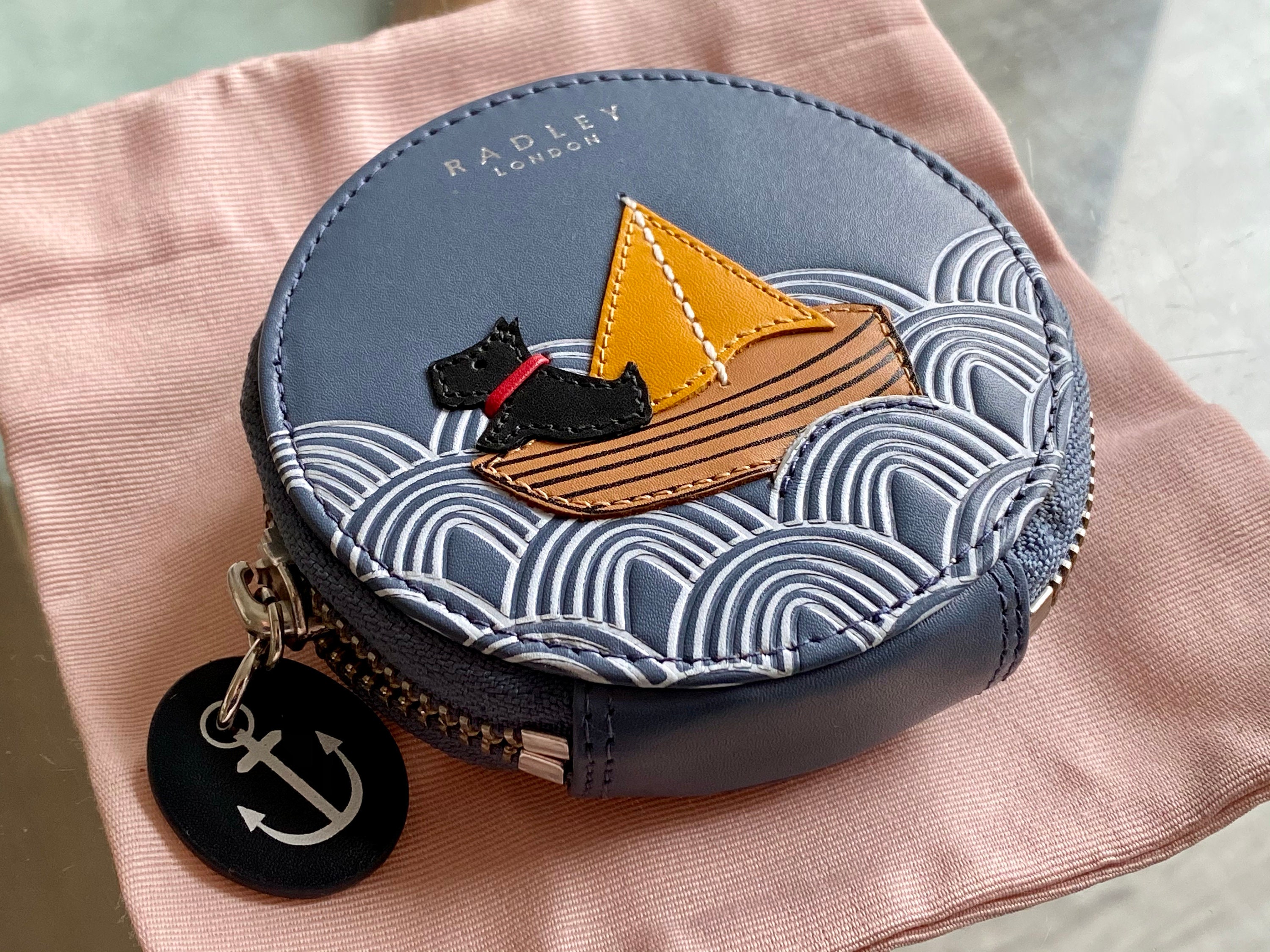 Radley Sailing Small Zip Around Coin Purse Etsy UK