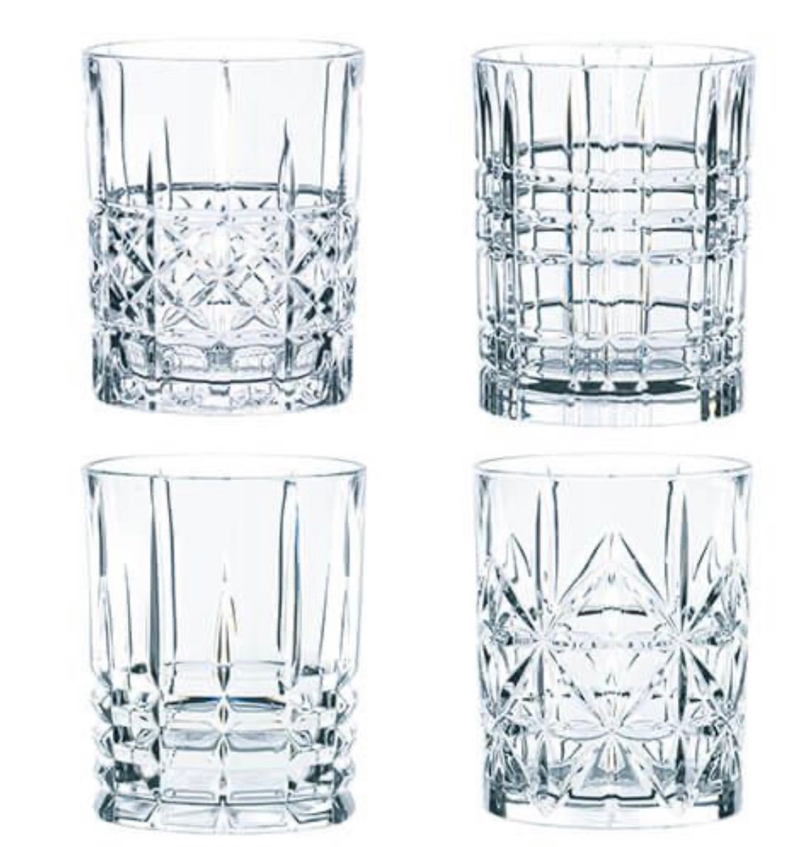 Nachtmann Crystal Whiskey Glasses Box of 4 Etsy UK