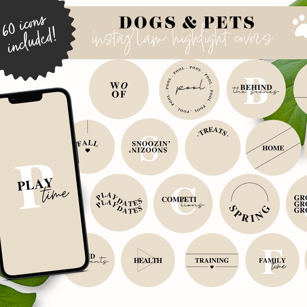 Dog Ig Story Stickers Etsy