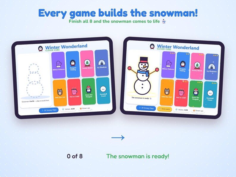 Winter Activities for Kids, Learning Games + 42 Printable Worksheets ...