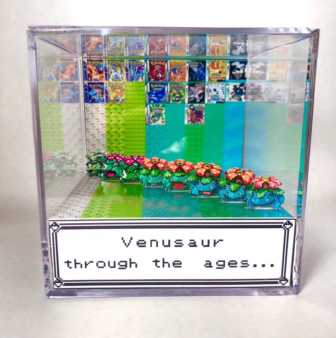 Venusaur A Journey Through Time Venusaur Sprites Through Every