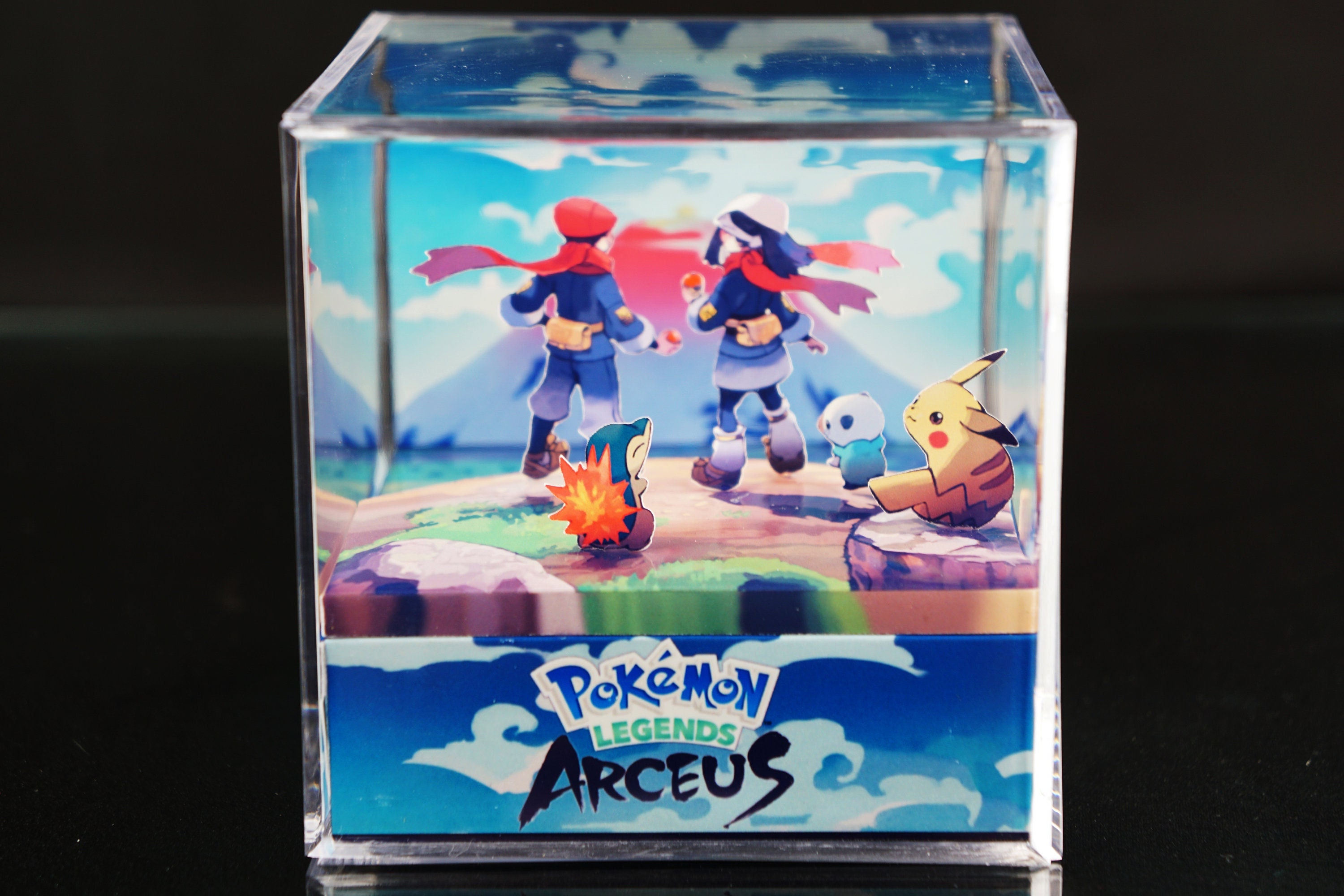 Pokemon Legends Arceus, Steelbook, Figurine