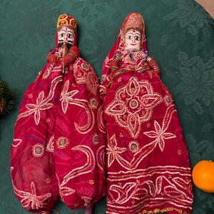Vintage India String Puppets