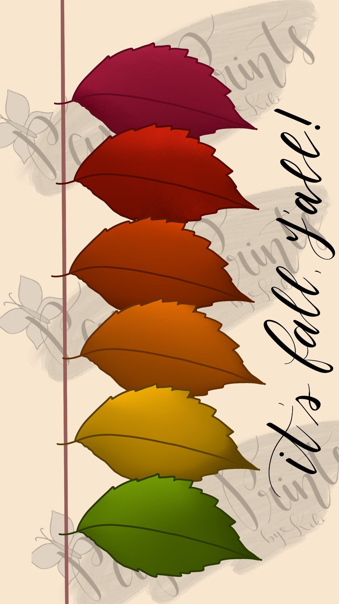 It's Fall Y'all Screensaver iPhone X Models Etsy